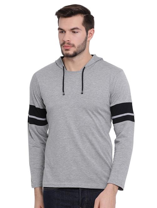 grey striped t-shirt - 16492126 - Very Small Image - 1