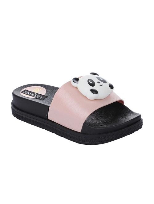 pink slides flip flops - 16492894 - Standard Image - 1