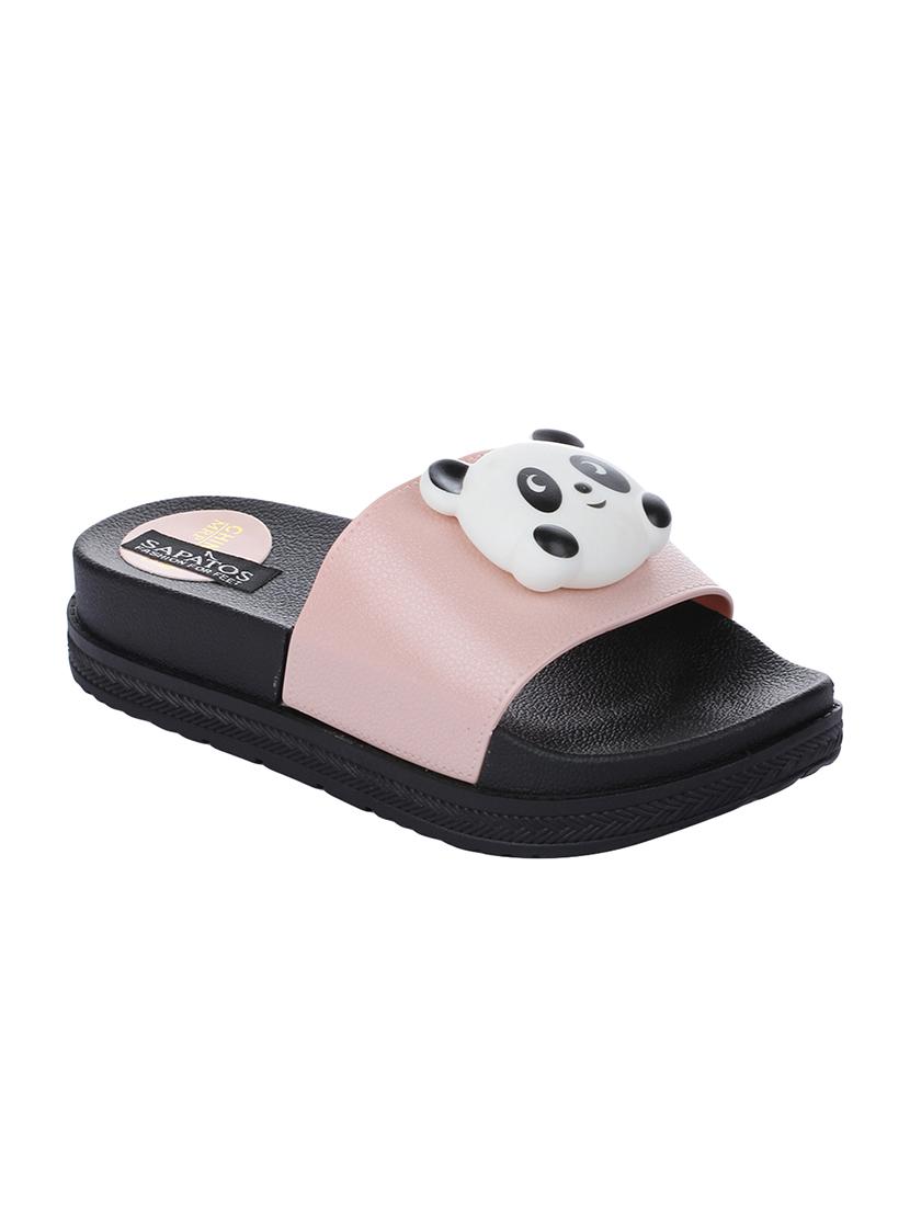 pink slides flip flops - 16492894 - Zoom Image - 1