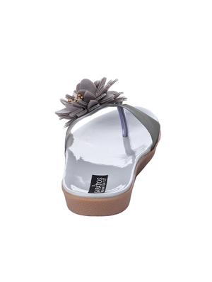 grey slip on sandals - 16492902 - Standard Image - 3