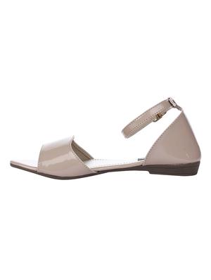 beige ankle strap sandals - 16492921 - Standard Image - 2
