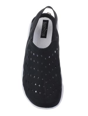 black back strap sandals - 16492928 - Standard Image - 4