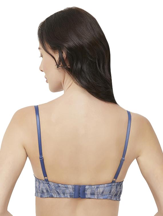 lightly padded abstract bra - 16493538 - Zoom Image - 2