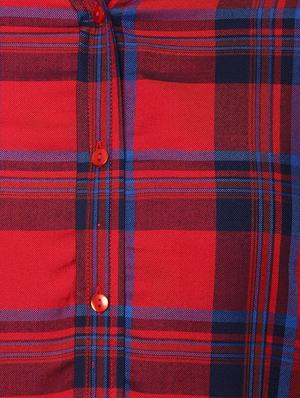 roll up sleeved plaid shirt - 16493787 - Standard Image - 4