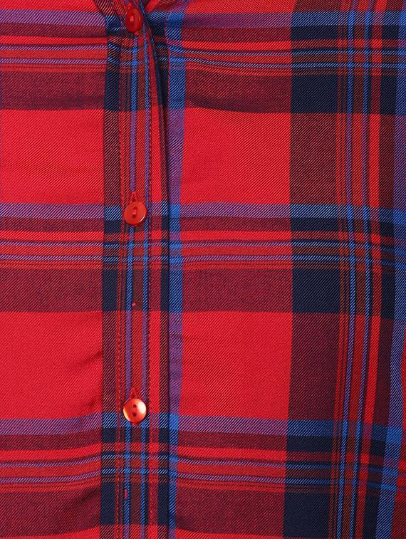 roll up sleeved plaid shirt - 16493787 - Zoom Image - 4