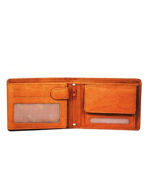 orange leather wallet - 16494256 - Standard Image - 3