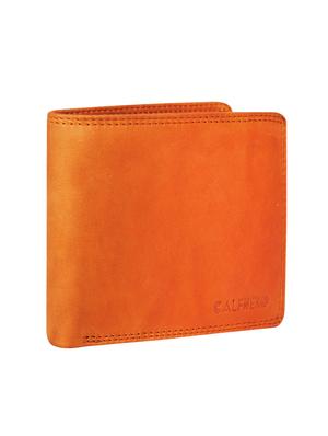 orange leather wallet - 16494256 - Standard Image - 4