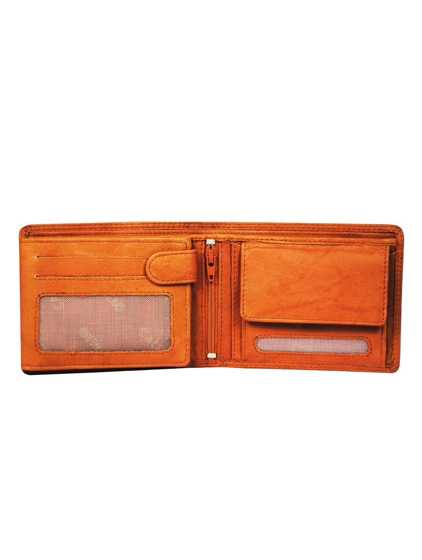 orange leather wallet - 16494256 - Zoom Image - 3