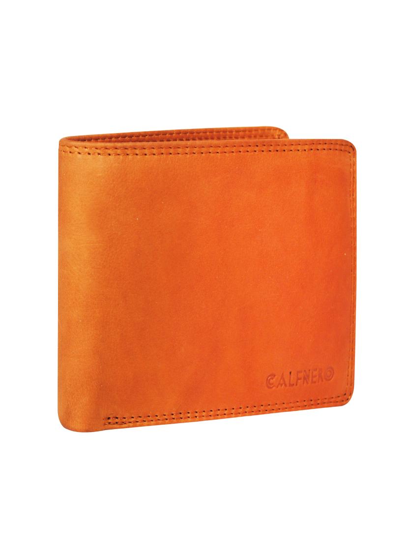 orange leather wallet - 16494256 - Zoom Image - 4