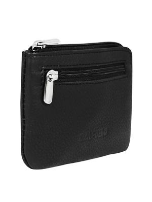 black leather regular pouch - 16494454 - Standard Image - 4