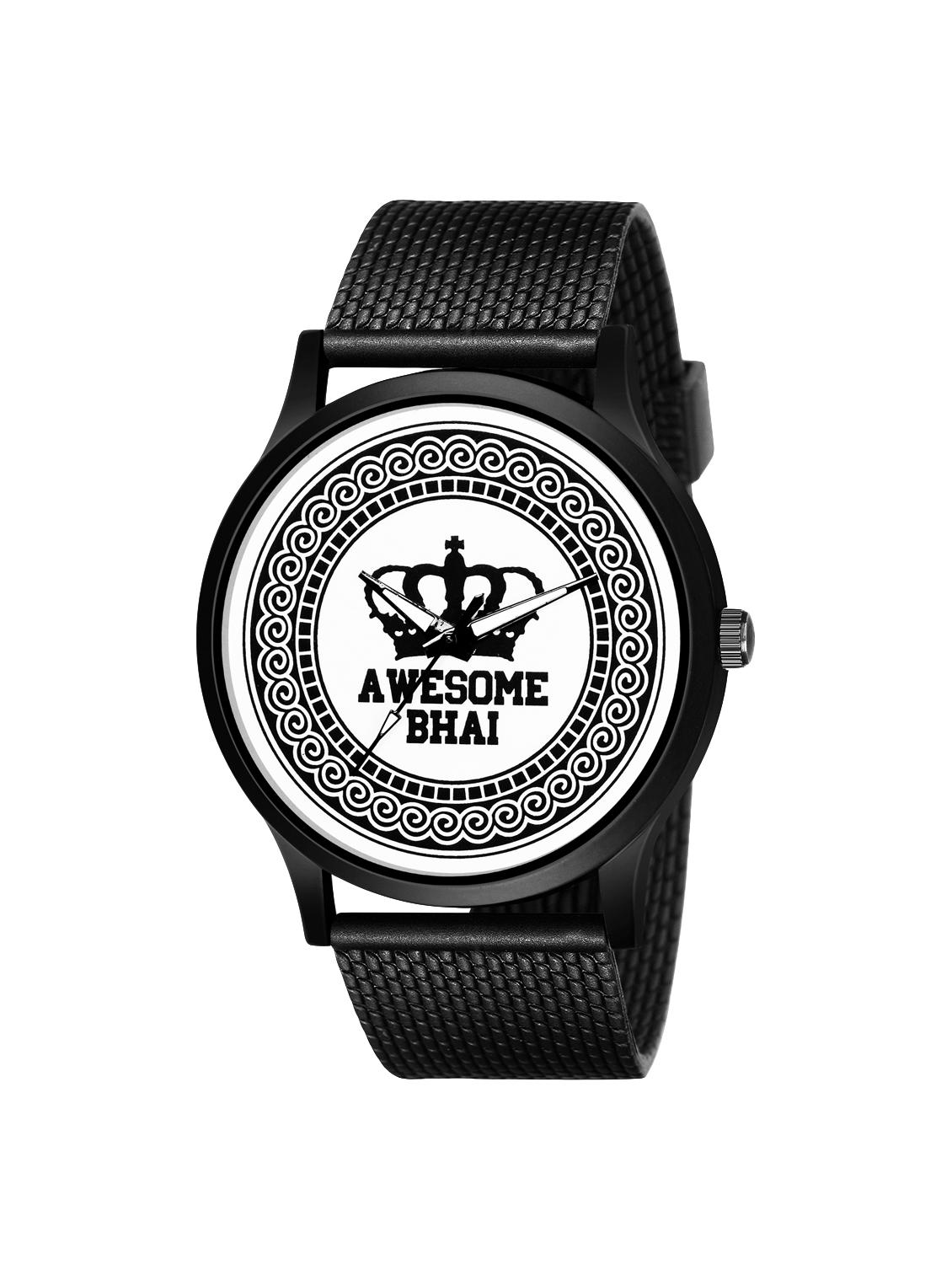 lorenz rakhi special watch for men | watch for boys- awesome bhai- mk-2083w - 16494845 - Zoom Image - 1