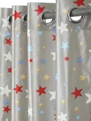 glow in dark room window curtain set of 2 - 16494931 - Standard Image - 3