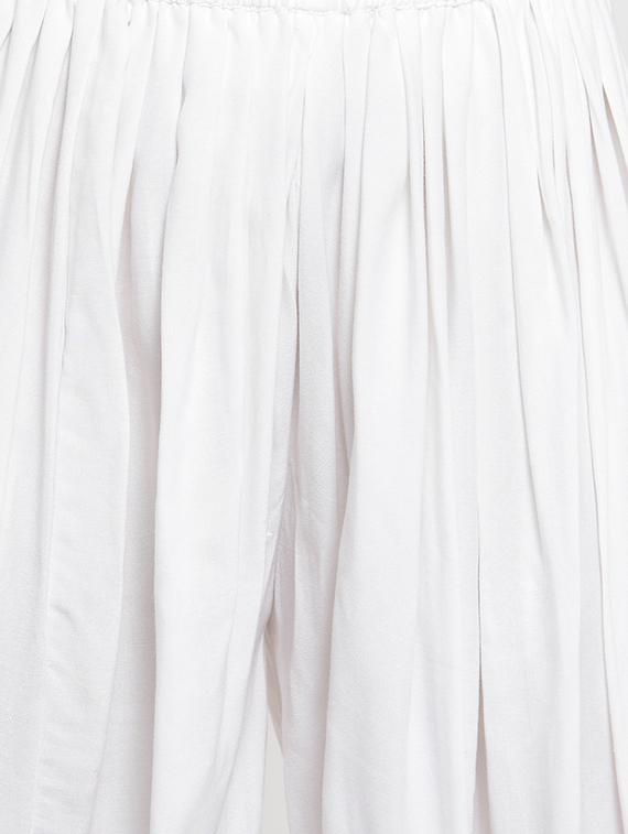 white rayon dhoti salwar salwars - 16494992 - Zoom Image - 5