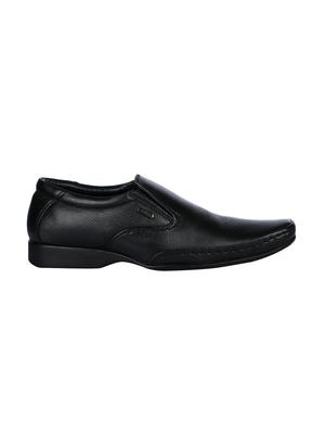 liberty black leather slip ons - 16495085 - Standard Image - 2