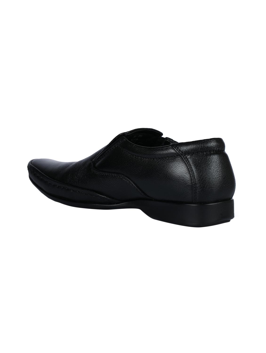 liberty black leather slip ons - 16495085 - Zoom Image - 3