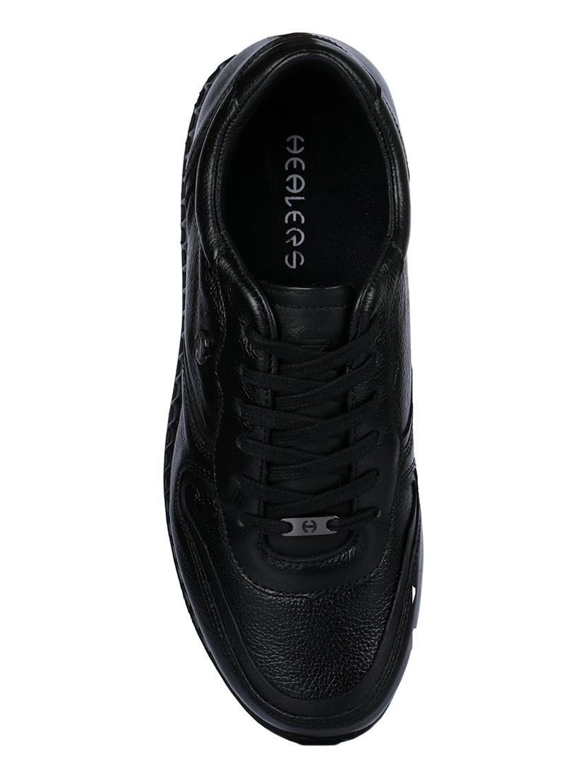 liberty black leather lace up shoes - 16495115 - Zoom Image - 4