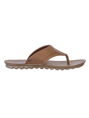 liberty tan leather toe separator slippers - 16495162 - Standard Image - 2