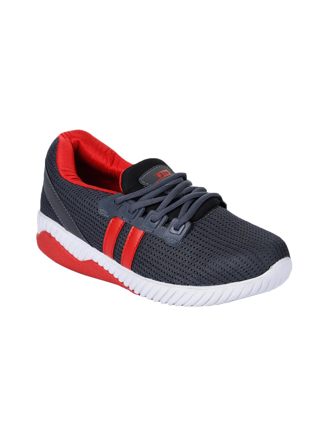liberty grey mesh sport shoes - 16495263 - Zoom Image - 1