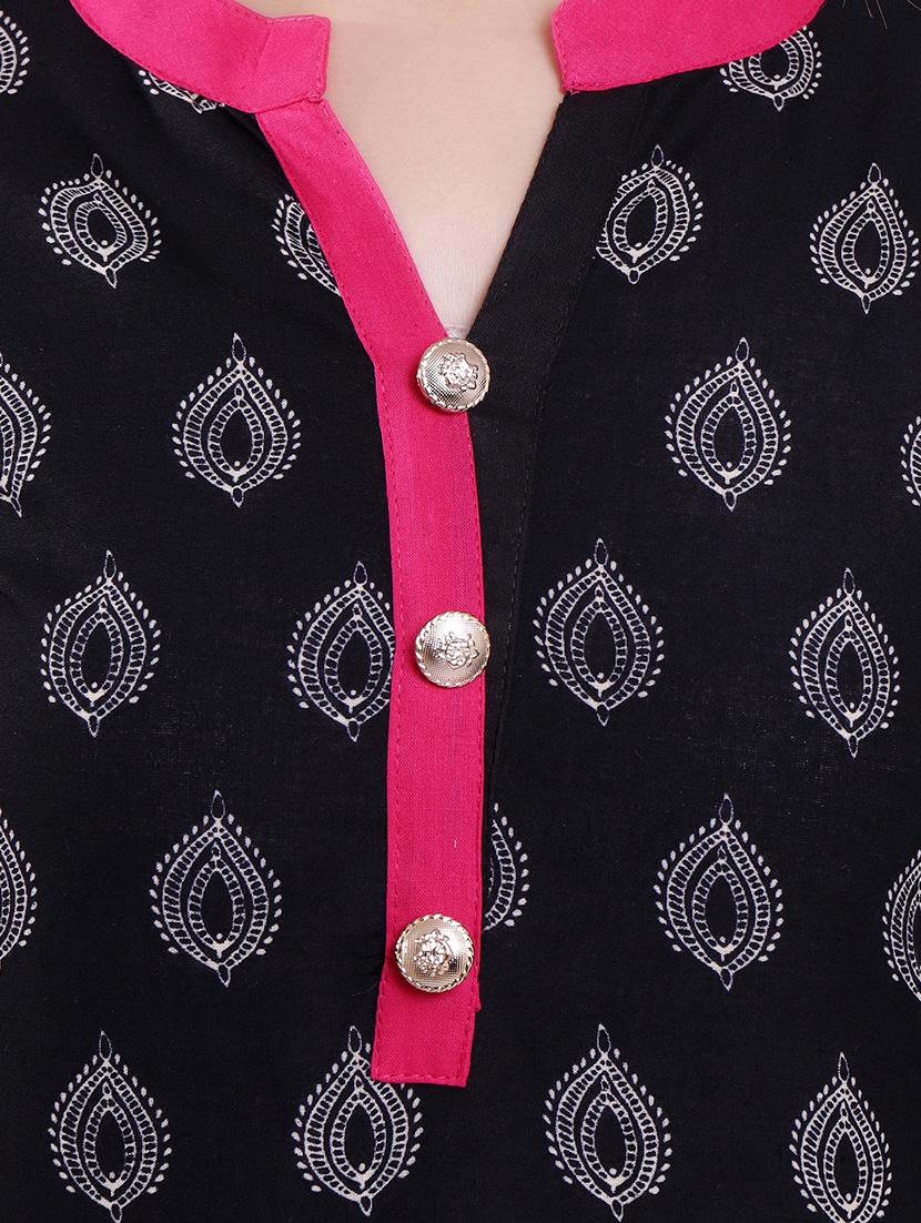 printed straight kurta - 16495309 - Zoom Image - 4