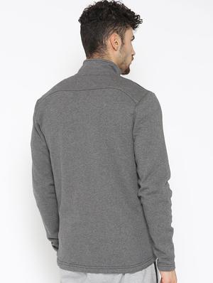 grey color block quilted jacket - 16495679 - Standard Image - 3