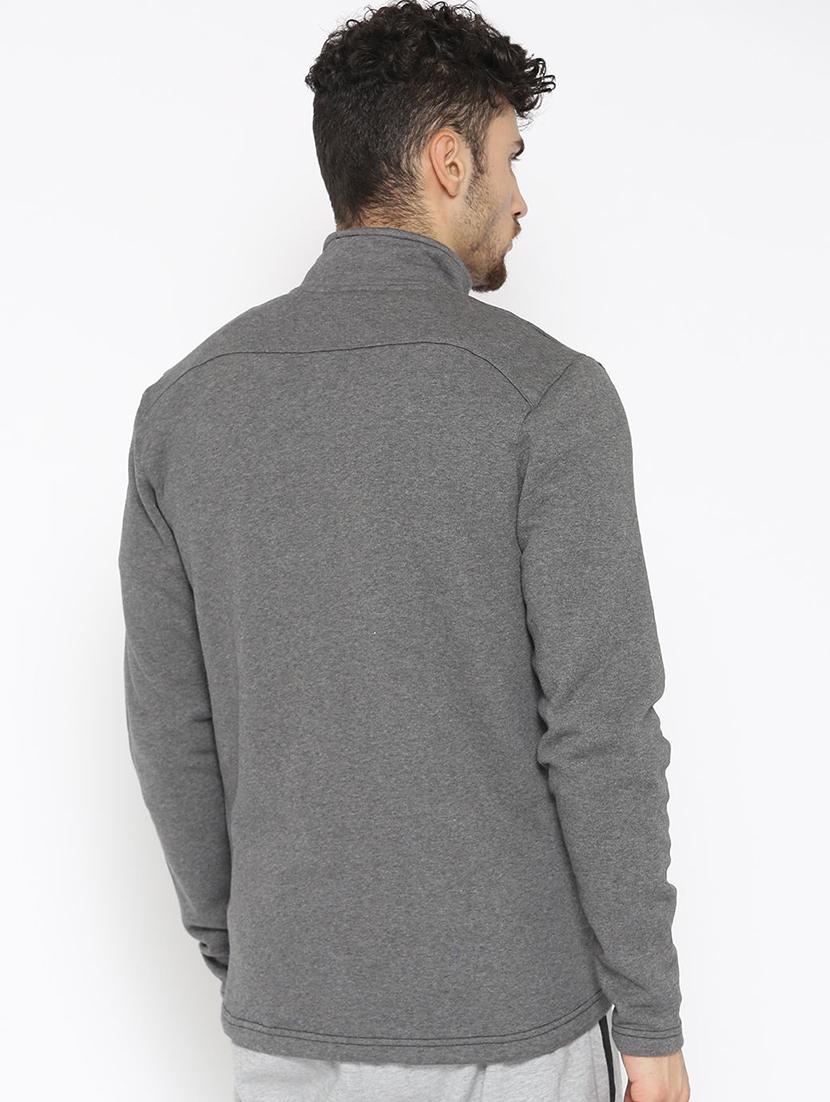 grey color block quilted jacket - 16495679 - Zoom Image - 3