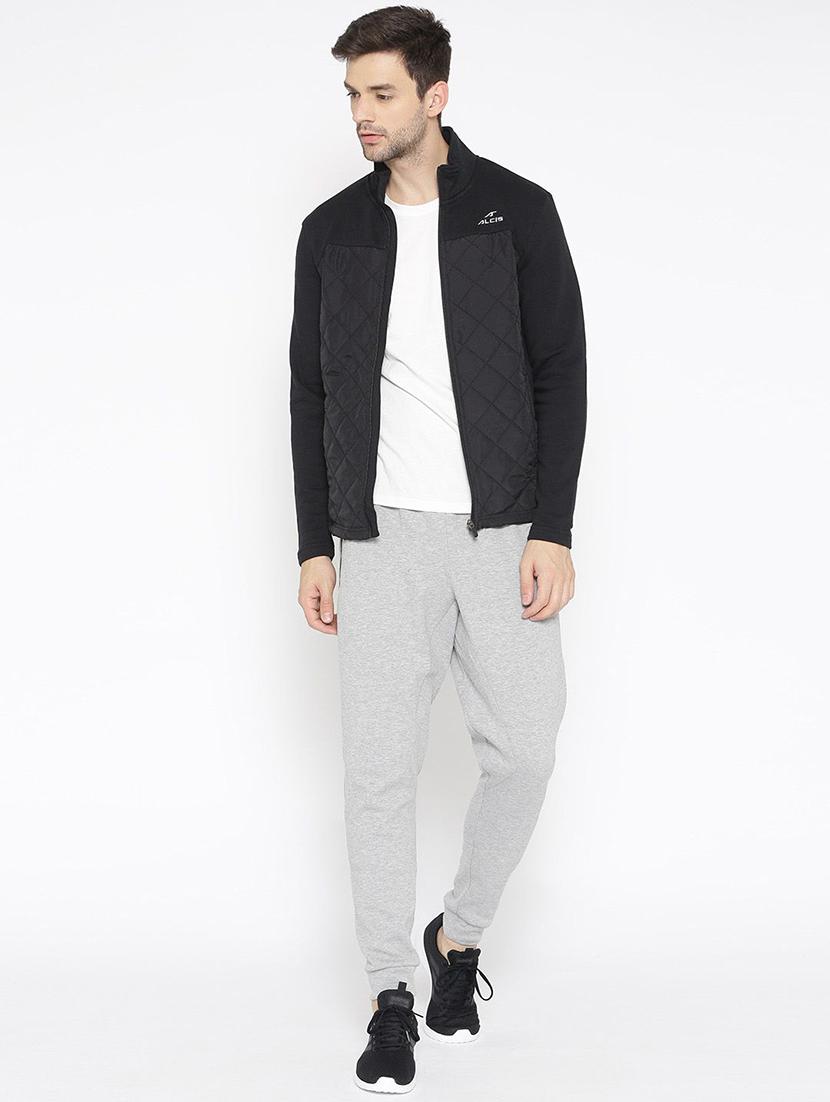 black solid quilted jacket - 16495680 - Zoom Image - 4