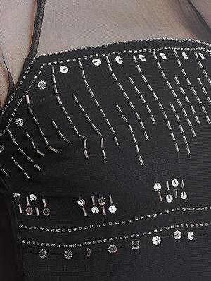 raglan sleeved embellished sheath dress - 16496870 - Standard Image - 5