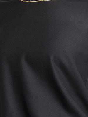 boat neck embellished detail blouson top - 16496882 - Standard Image - 6