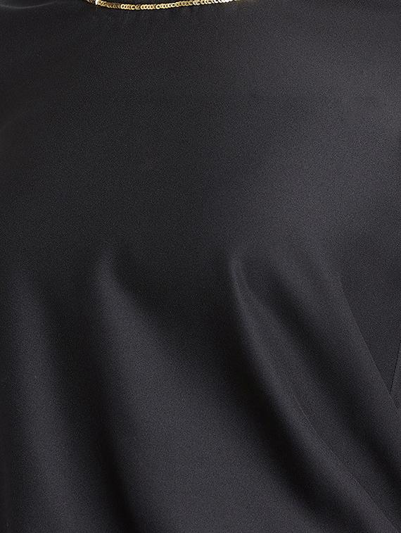 boat neck embellished detail blouson top - 16496882 - Zoom Image - 6