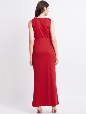 embellished yoke maxi dress - 16496886 - Standard Image - 3