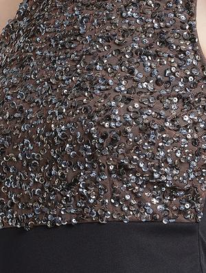 boat neck embellished yoke bodycon dress - 16496887 - Standard Image - 5