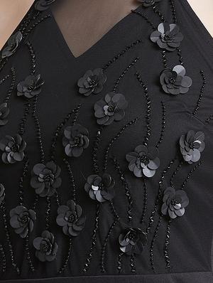 halter neck embellished bodycon dress - 16496907 - Standard Image - 4