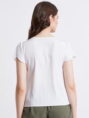 embellished peter pan collar top - 16496917 - Standard Image - 3
