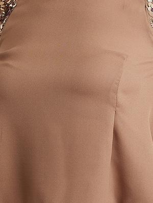 embellished detail ruffled top - 16496927 - Standard Image - 5