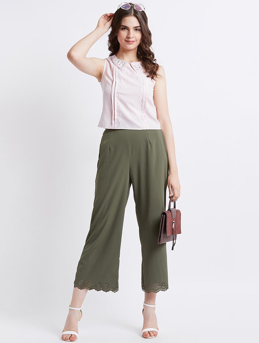 shirt collar embellished detail top - 16496931 - Zoom Image - 4