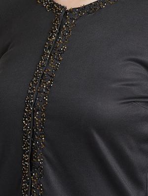 embellished detail solid top - 16496935 - Standard Image - 5