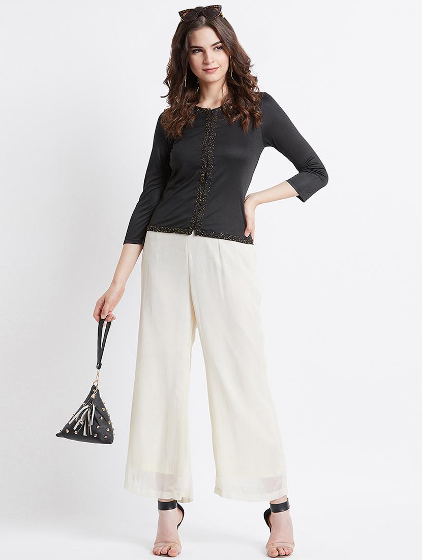 embellished detail solid top - 16496935 - Zoom Image - 4
