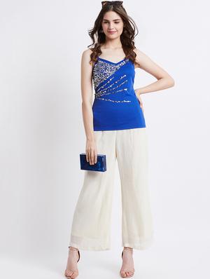sequin embellished cami top - 16496942 - Standard Image - 5