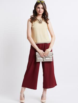 embellished neck solid top - 16496948 - Standard Image - 4
