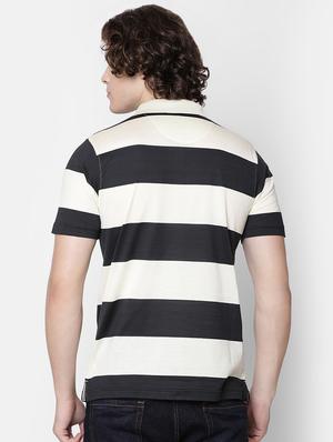 black striped pocket t-shirt - 16497895 - Standard Image - 3