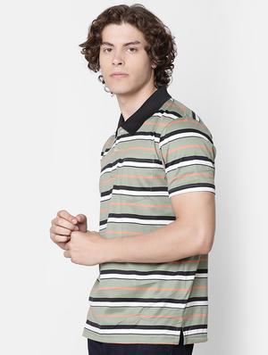 green striped pocket t-shirt - 16497900 - Standard Image - 2