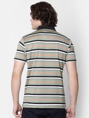 green striped pocket t-shirt - 16497900 - Standard Image - 3