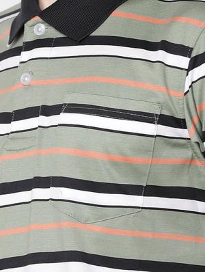 green striped pocket t-shirt - 16497900 - Standard Image - 5