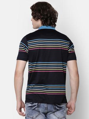 black striped pocket t-shirt - 16497911 - Standard Image - 3
