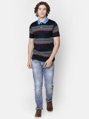 black striped pocket t-shirt - 16497911 - Standard Image - 4