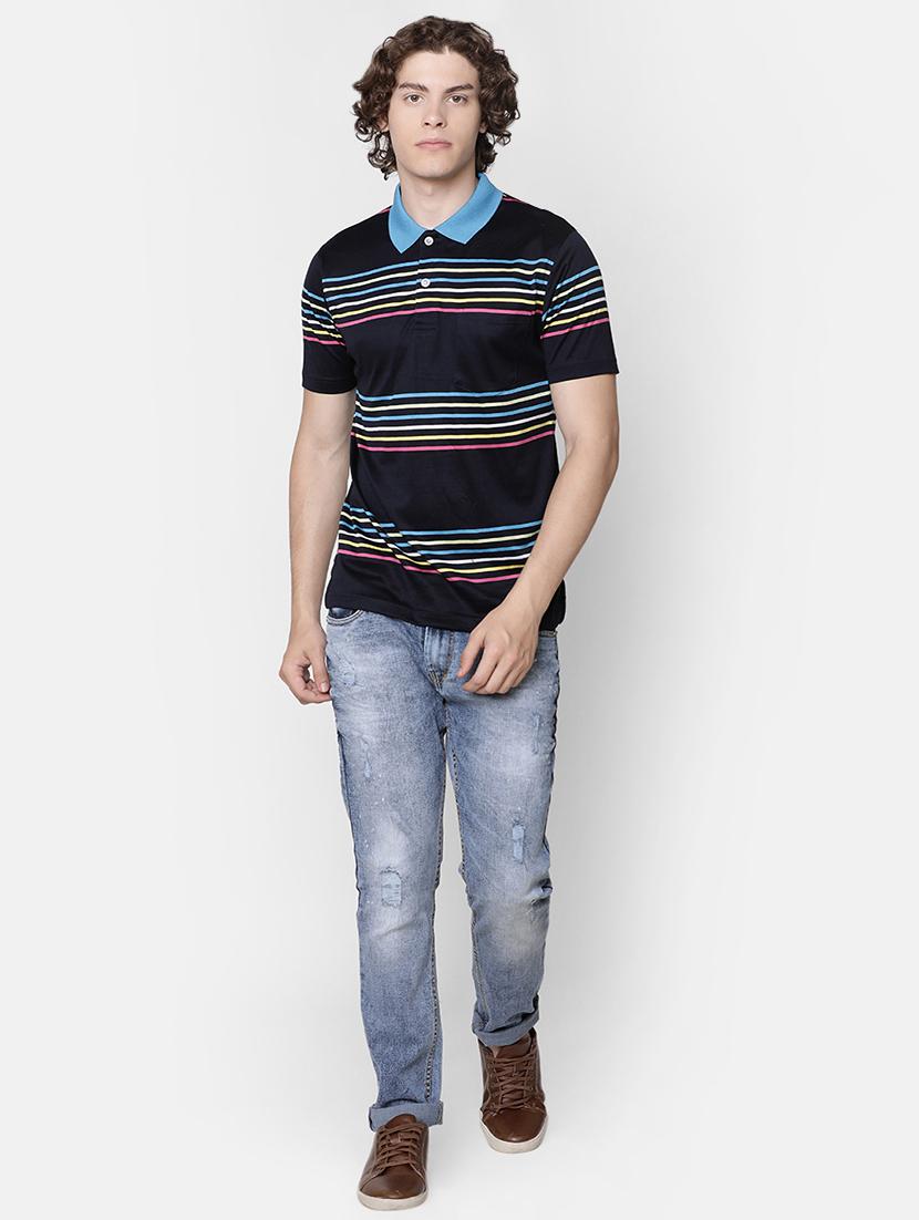 black striped pocket t-shirt - 16497911 - Zoom Image - 4