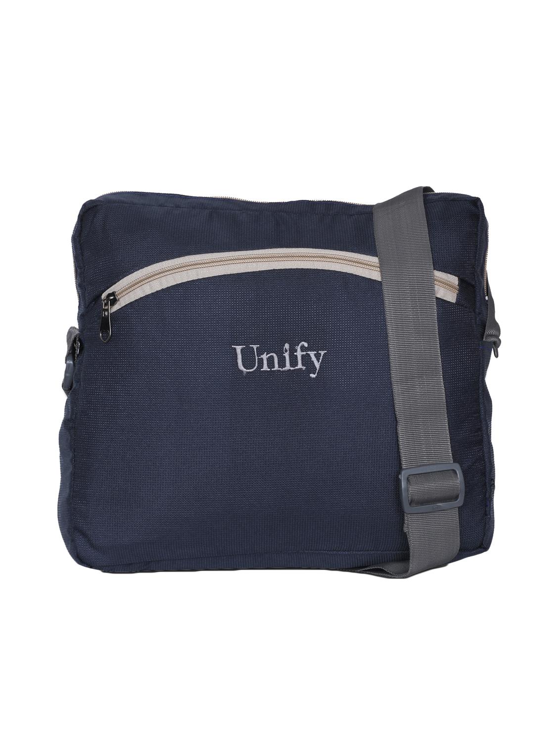 black polyester regular sling bag - 16498342 - Zoom Image - 1
