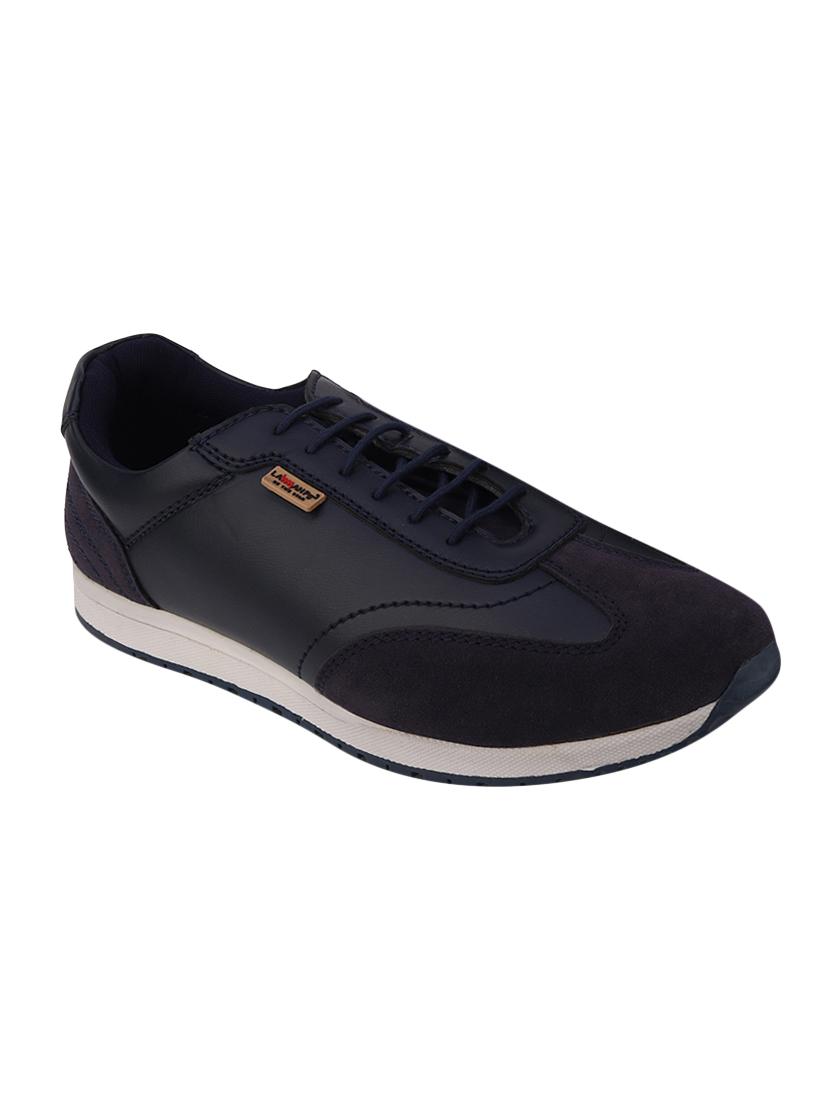 lawman pg3 blue leatherette lace up shoes - 16498631 - Zoom Image - 1