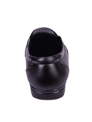 avinash handicrafts black leatther slip ons - 16499142 - Standard Image - 3