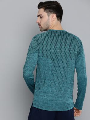 teal typographic print t-shirt - 16499546 - Standard Image - 3